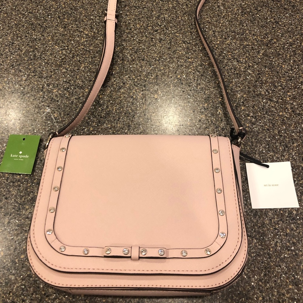 Kate Spade Large Carsen Jeweled Crossbody